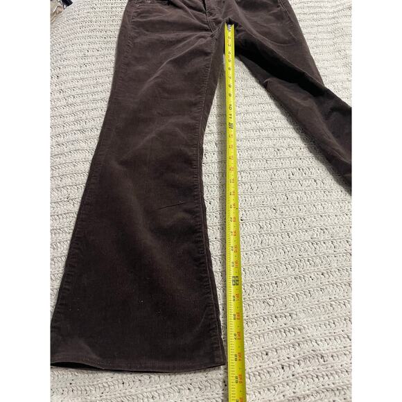 Calvin Klein Corduroy Pants Boot Cut Mid Rise Womens Sz 10 aka 32 WF39B170 Brown - Picture 4 of 12